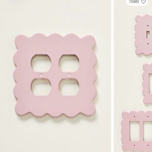 Anthropologie Wiggle Scalloped Switch Plate